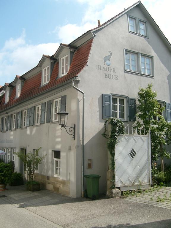 Gasthof Blauer Bock Schwäbisch Hall Exterior foto